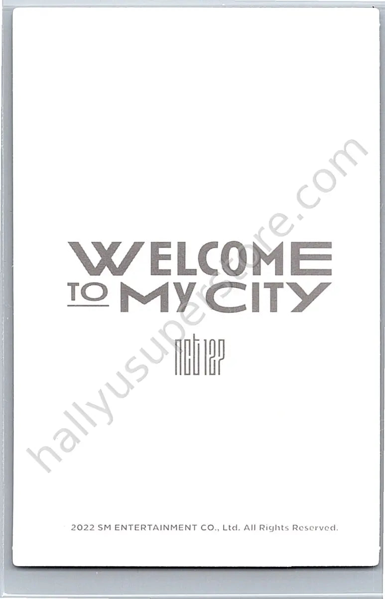 NCT 127 - Taeyong - Welcome To My City
