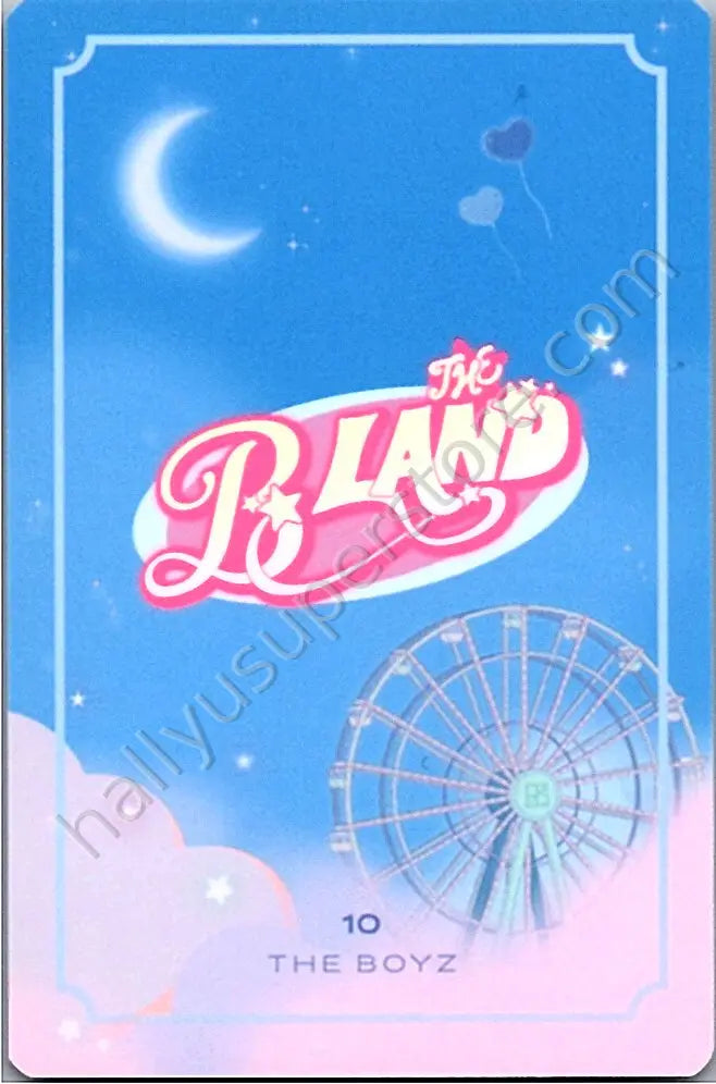 THE BOYZ - Sunwoo - THE B-LAND trading card