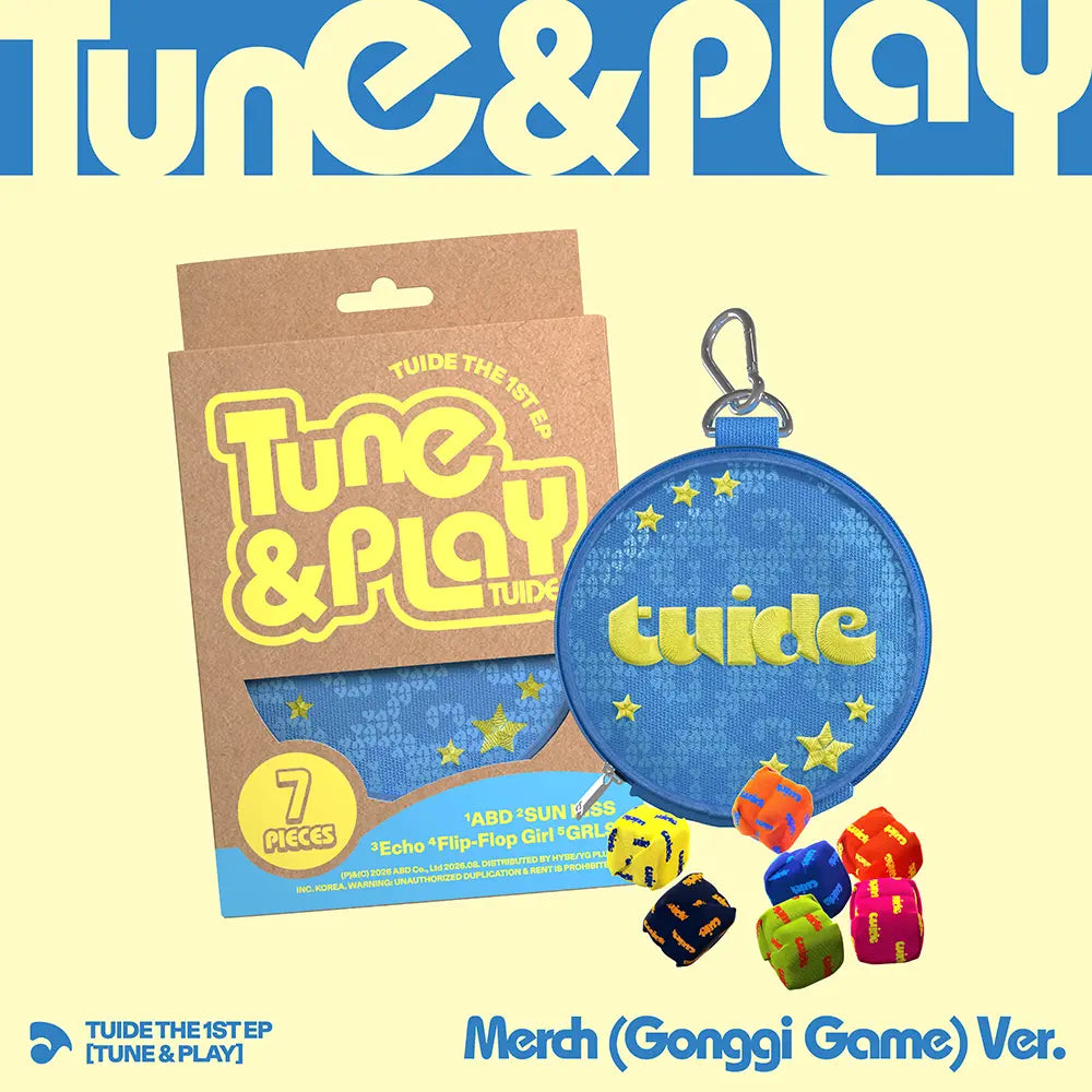 [Pre-Order] TUIDE - The 1st EP [TUNE & PLAY] Merch (Gonggi Game ver.)