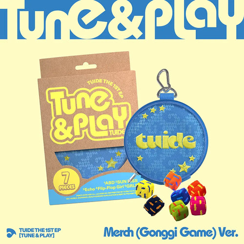 [Pre-Order] TUIDE - The 1st EP [TUNE & PLAY] Merch (Gonggi Game ver.)