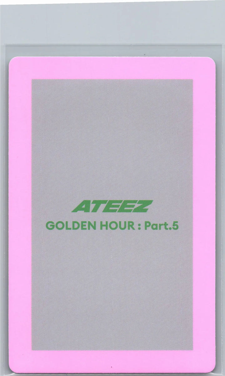 ATEEZ "GOLDEN HOUR : Part.5" - Official Photocard (A ver.) [26.06.26]