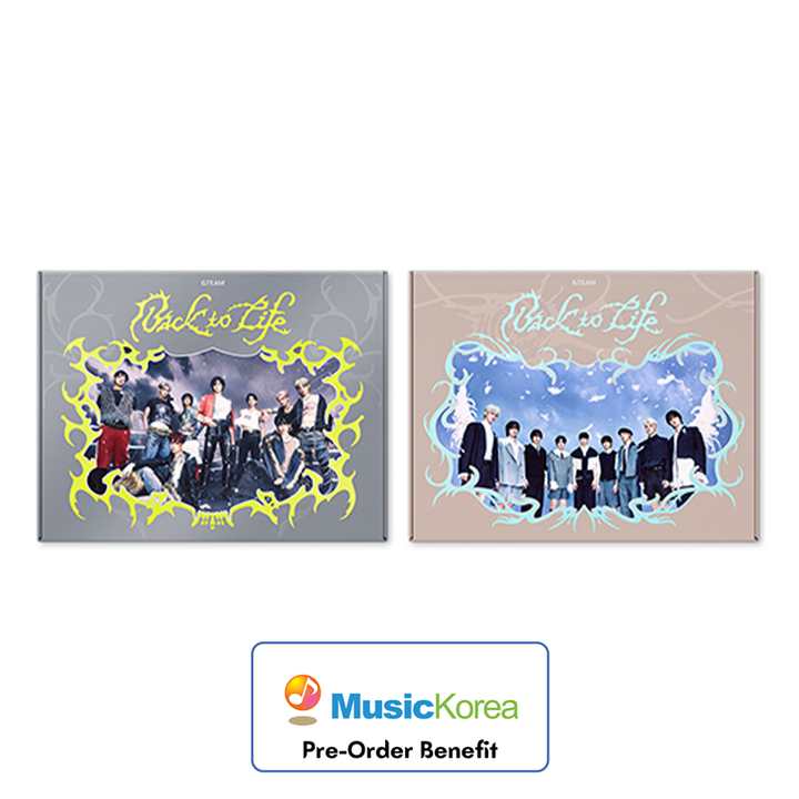 ** [Pre-Order] &TEAM - 1st Mini Album "Back to Life" + Lucky Draw Event (BREATH / GAZE ver.)(Choose Version)