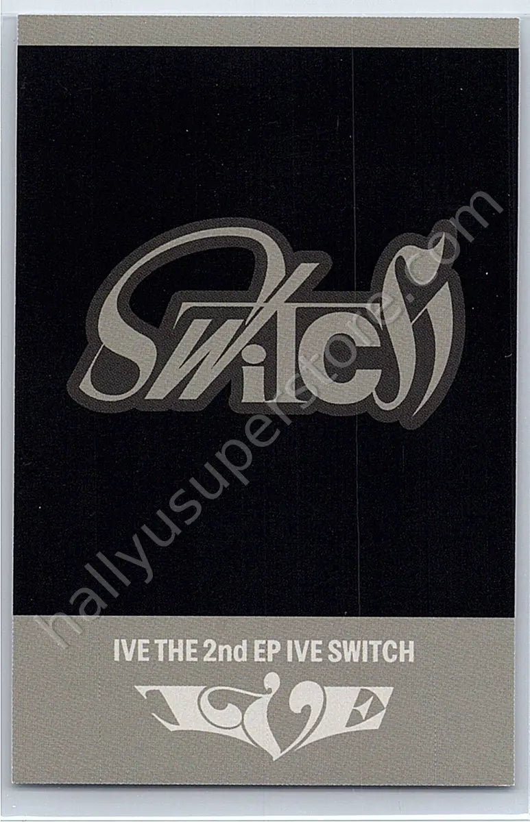 IVE - Liz - IVE - Liz - IVE SWITCH Album soundwave lucky draw polaroid