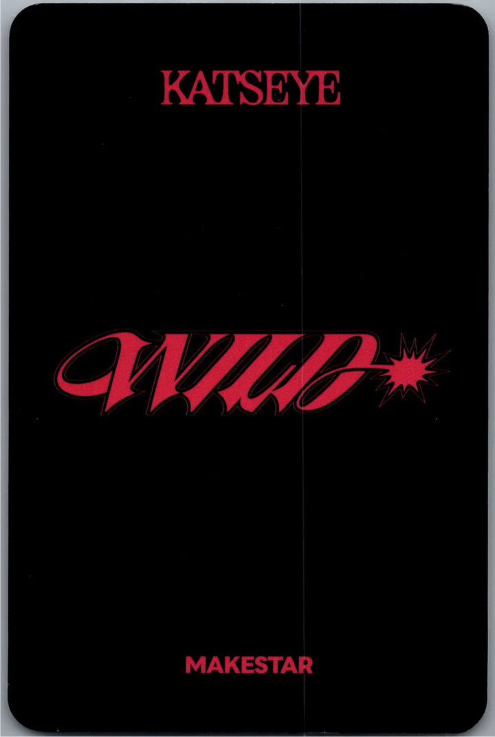 KATSEYE "WILD" - Makestar Pre-Order Benefit Photocard [26.08.24]