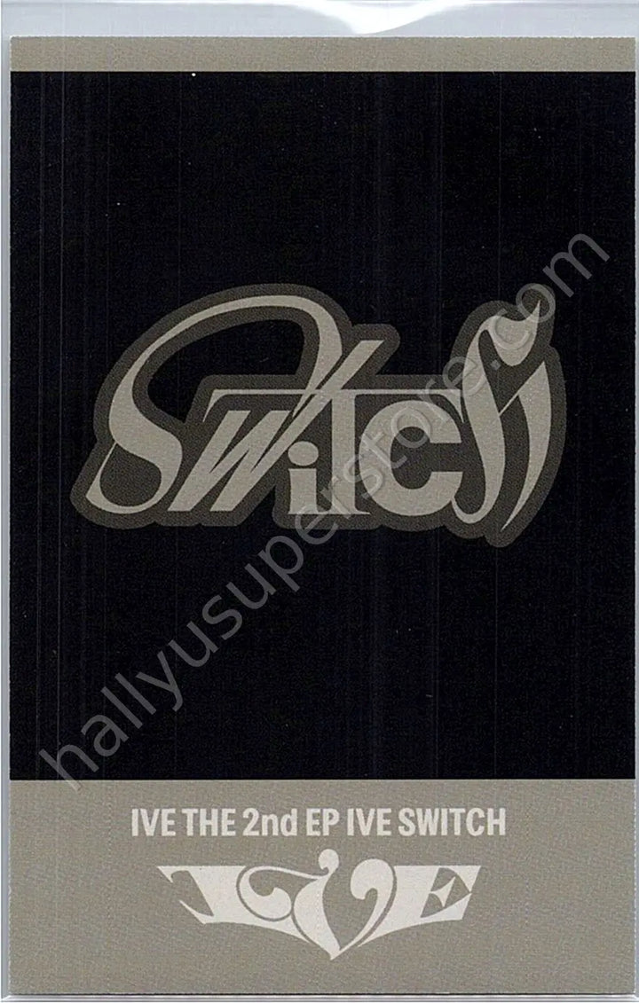 IVE - Yujin - IVE SWITCH lucky draw (LD) polaroid round 1 soundwave