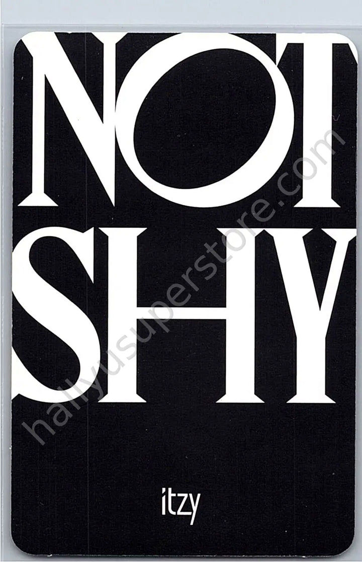 ITZY - Unit - NOT SHY album photocard