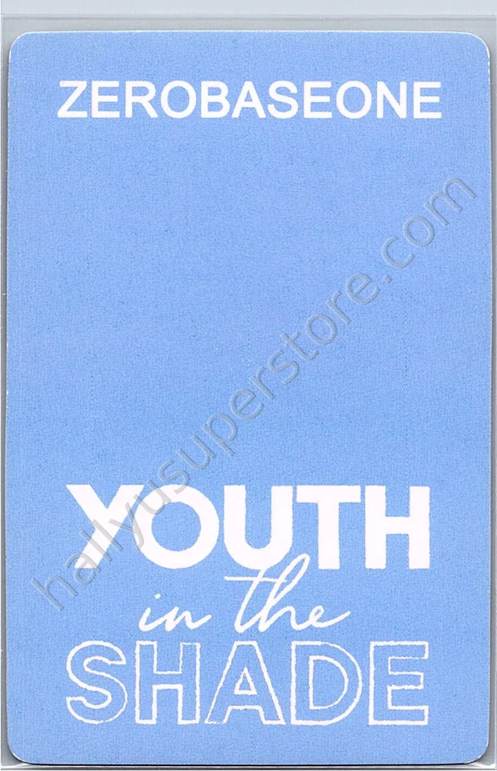 ZEROBASEONE - Yujin - Youth in the Shade ktown4u pob (pre-order benefit)