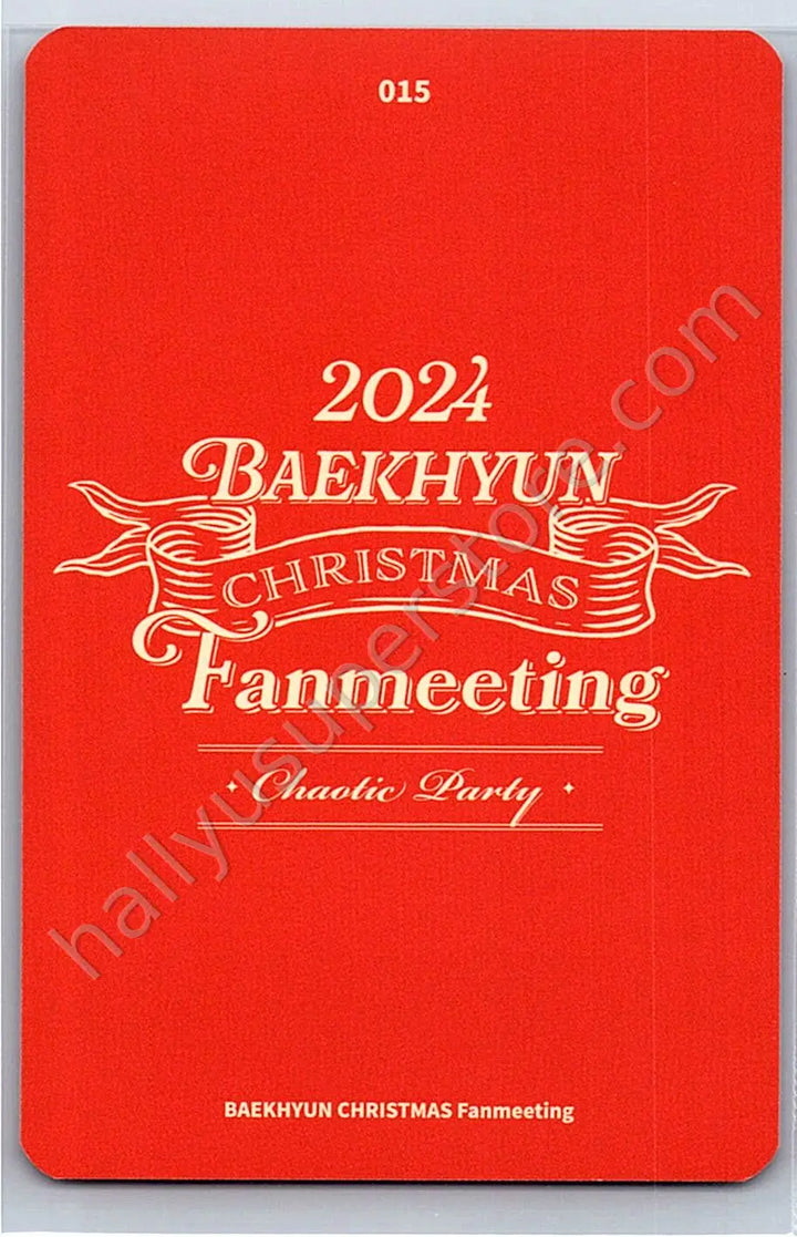 EXO - Baekhyun - 2024 BAEKHYUN Christmas Fanmeet <Chaotic Party>