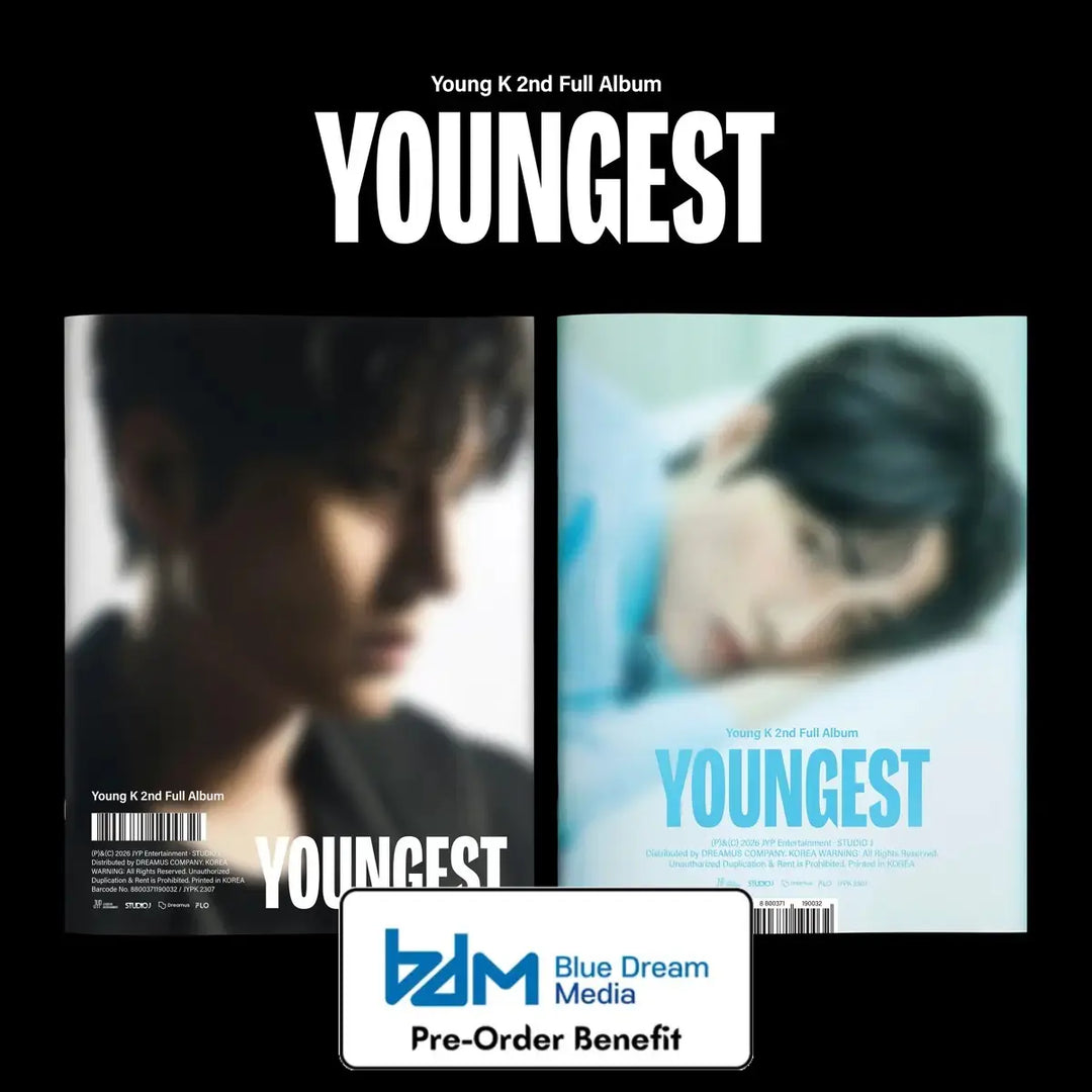 [Pre-Order] YOUNG K - 2nd Full Album YOUNGEST (Photobook ver.) + Pre-Order Benefit