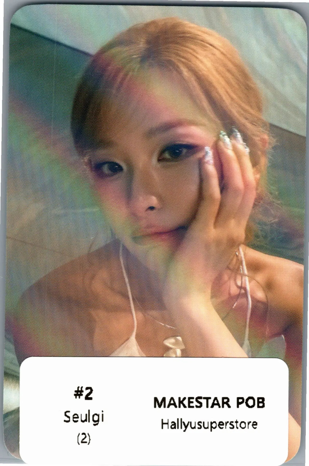 Red Velvet "Velvet Summer" - Makestar Pre-Order Benefit Hologram Photocard (Big Wave Ver.) [26.08.18]
