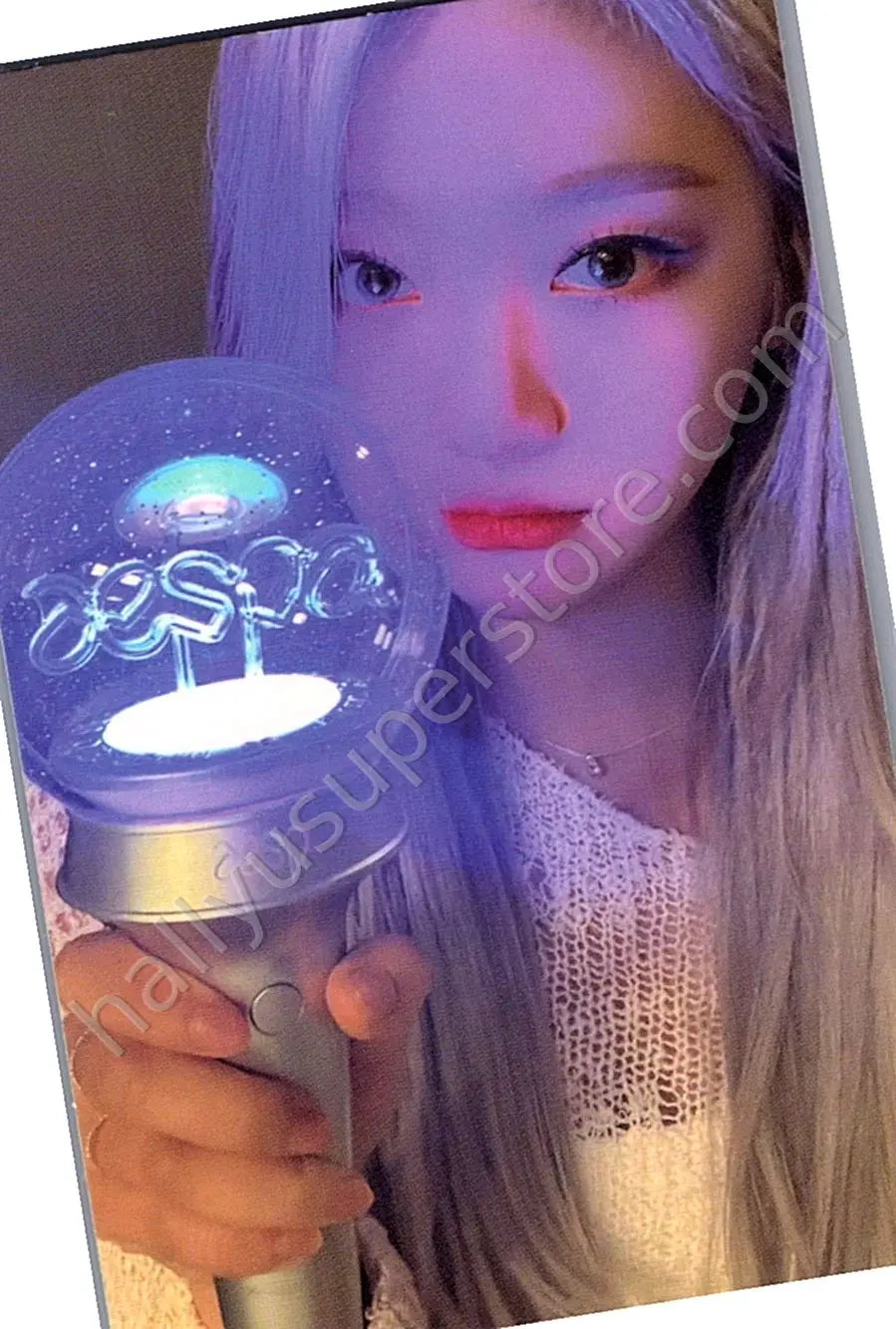 aespa - Ningning - Lightsticks (All) lightstick merch photocard round 1 version 1