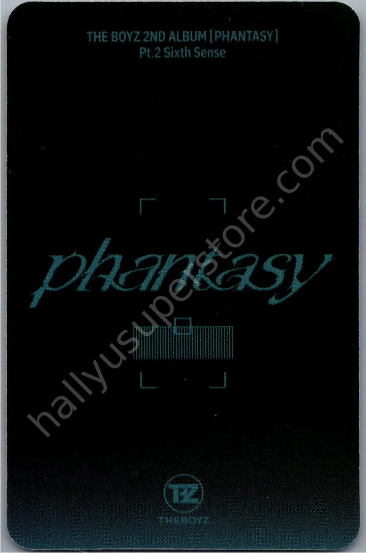 THE BOYZ - Younghoon - Phantasy Pt. 2: Sixth Sense album photocard fake version non-random platform version