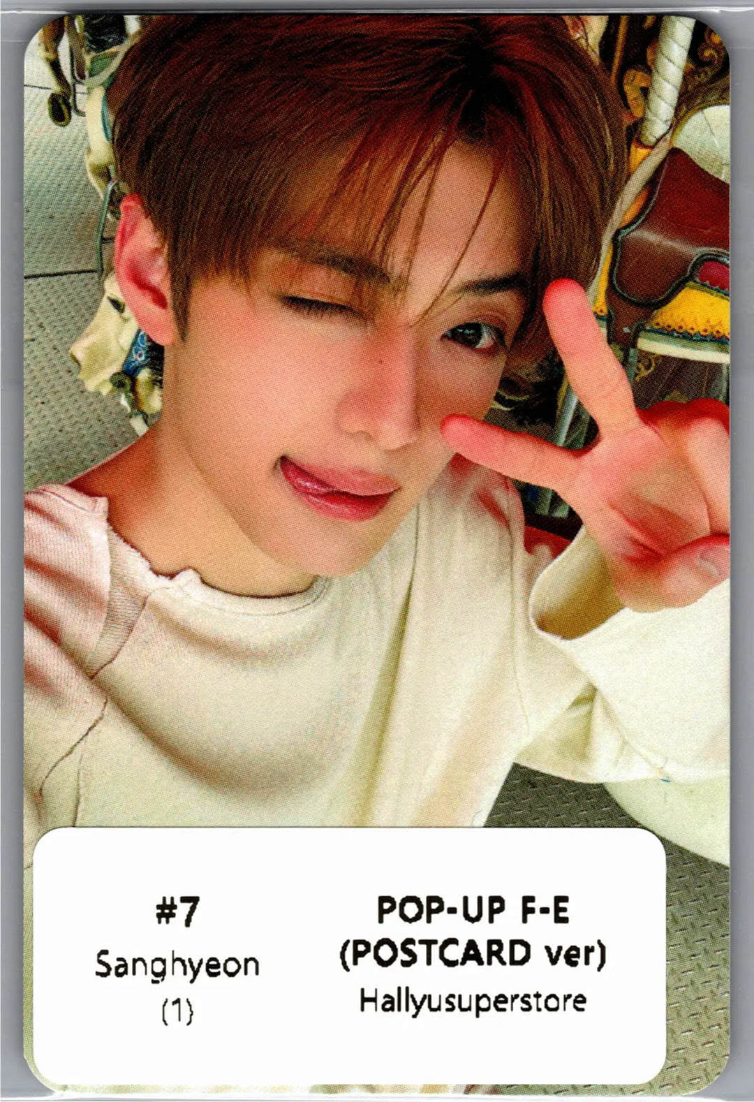 ALPHA DRIVE ONE "UNBREAKABLE : 少年BEAST" - POP-UP Store Mnet Plus Merch Fansign Event Photocard [26.08.26]