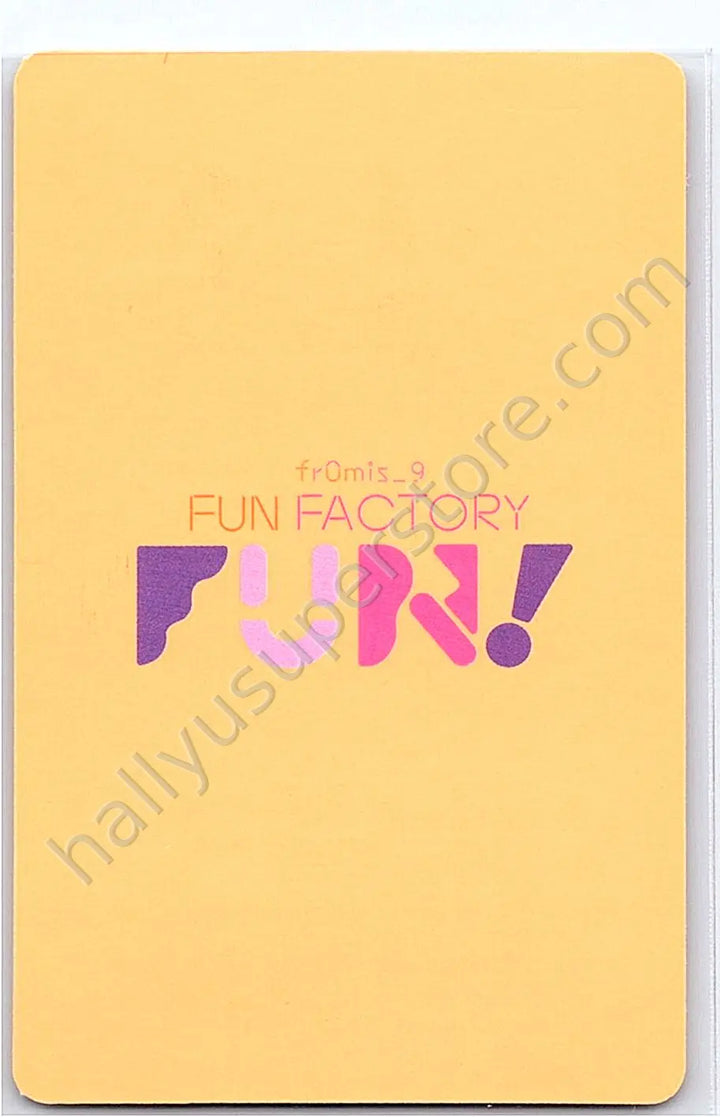 fromis_9 - Jiwon - Fun Factory album photocard fun version KiT/kihno version