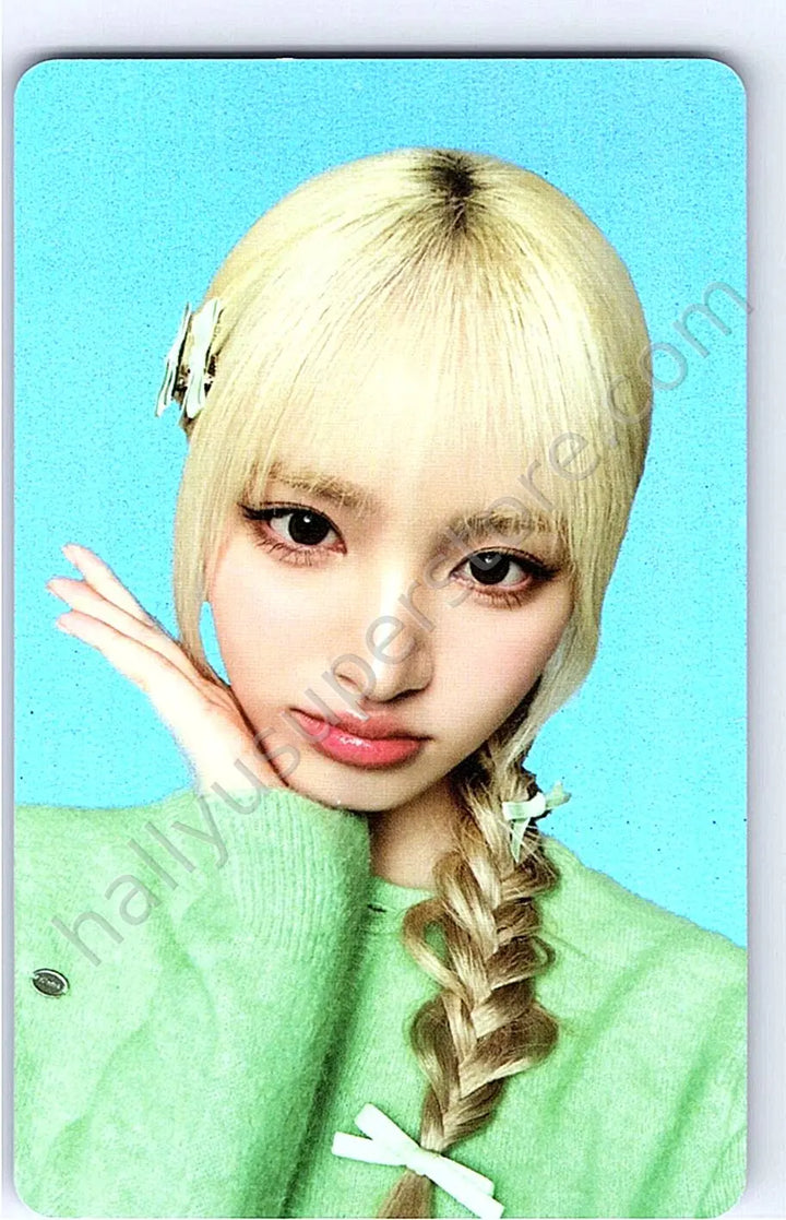 IVE - Liz - IVE X Papa Johns Pizza brand collaboration holographic (hologram) papa johns round 7