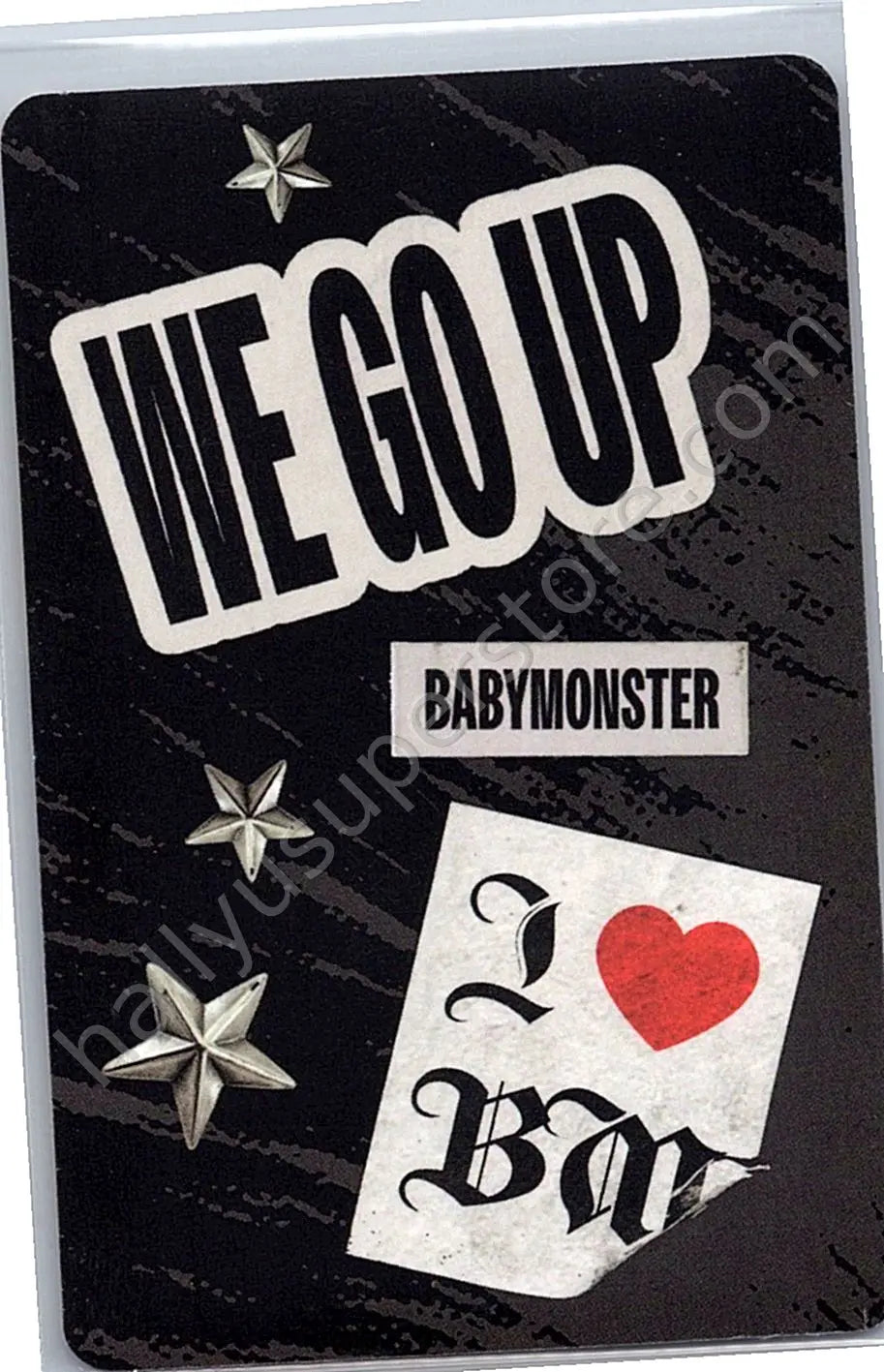 BABYMONSTER - Ahyeon - WE GO UP MD Events lucky draw (LD) merch photocard pop-up exclusive