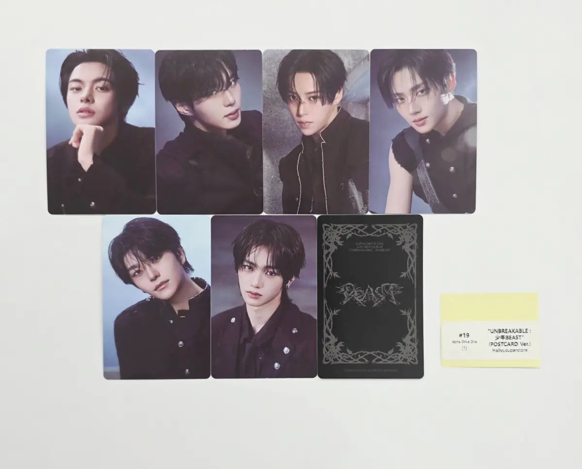 新品未開封ALD1少年BEASTポップアップ限定POSTCARD ver.×10 ebf76bcd-0349-409a-8162-