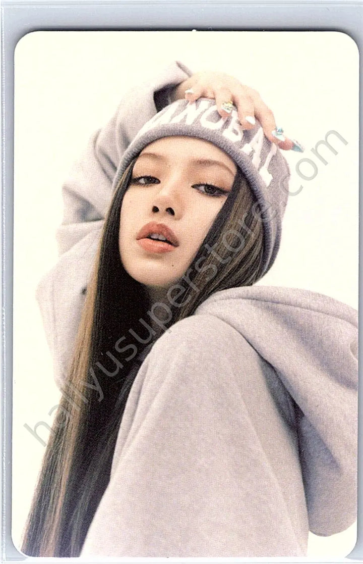 BLACKPINK - Lisa - LALISA (Lisa solo) album photocard black version solo album