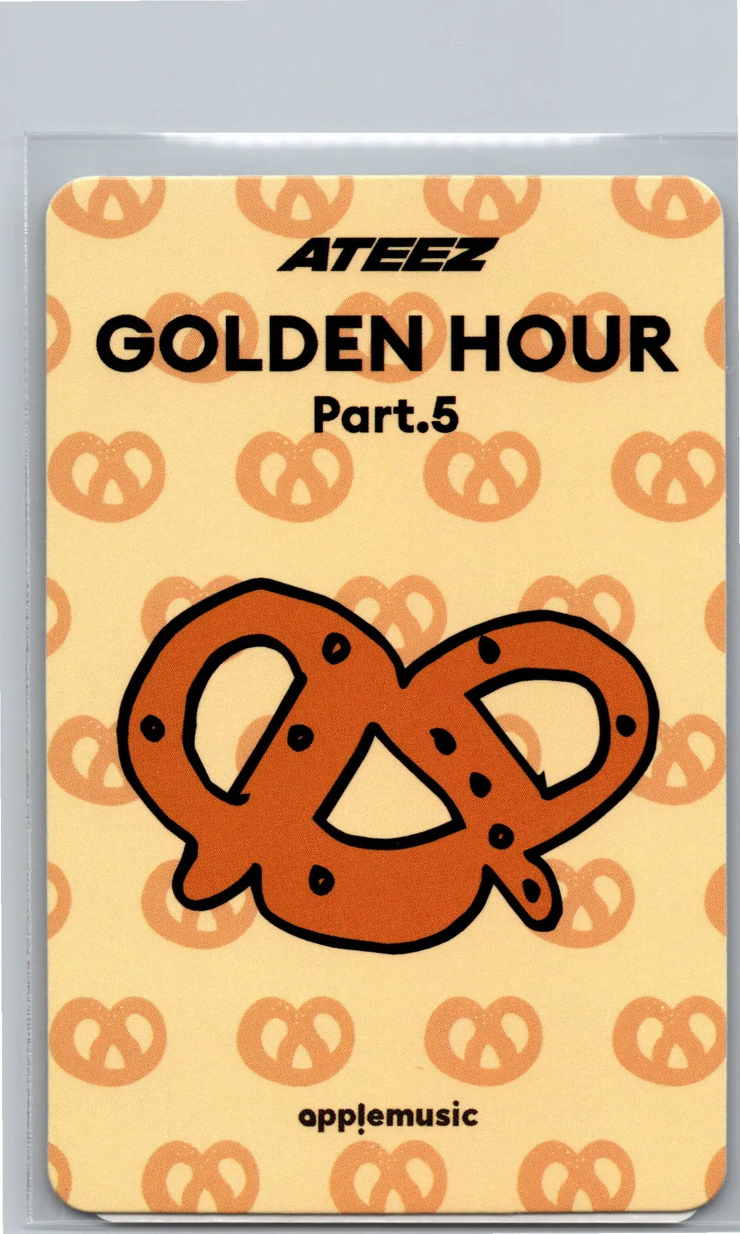 ATEEZ "GOLDEN HOUR : Part.5" - Apple Music Drink Event Photocard [26.06.29]