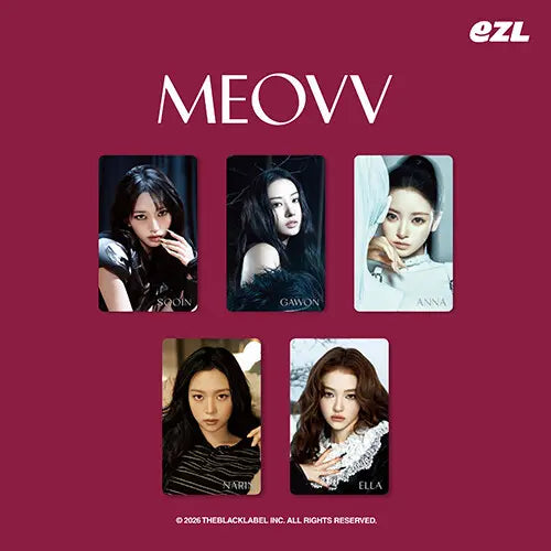 [Pre-Order] MEOVV - EZL CARD (Choose Version)