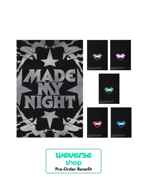 [Pre-Order] LE SSERAFIM - 2nd Single Album Made My Night (COMPACT ver.) + Pre-Order Benefit