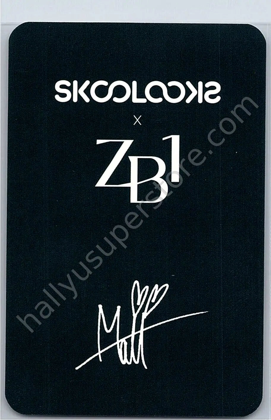 ZEROBASEONE - Matthew - ZB1 x Skoolooks