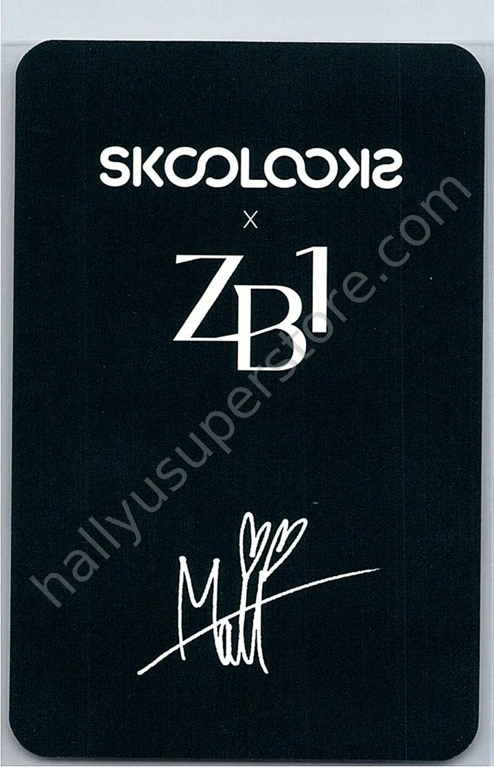 ZEROBASEONE - Matthew - ZB1 x Skoolooks