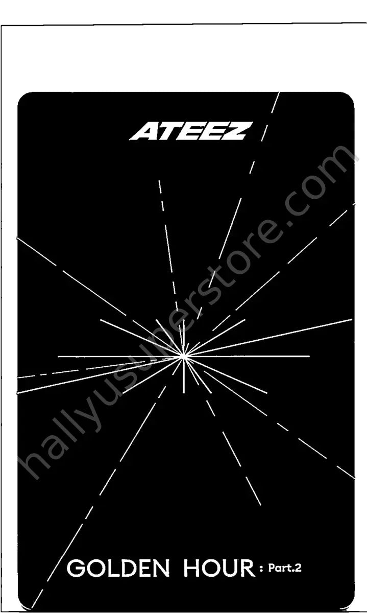 ATEEZ - Jongho - ATEEZ - Jongho - Golden Hour : Part.2 Album digipack version