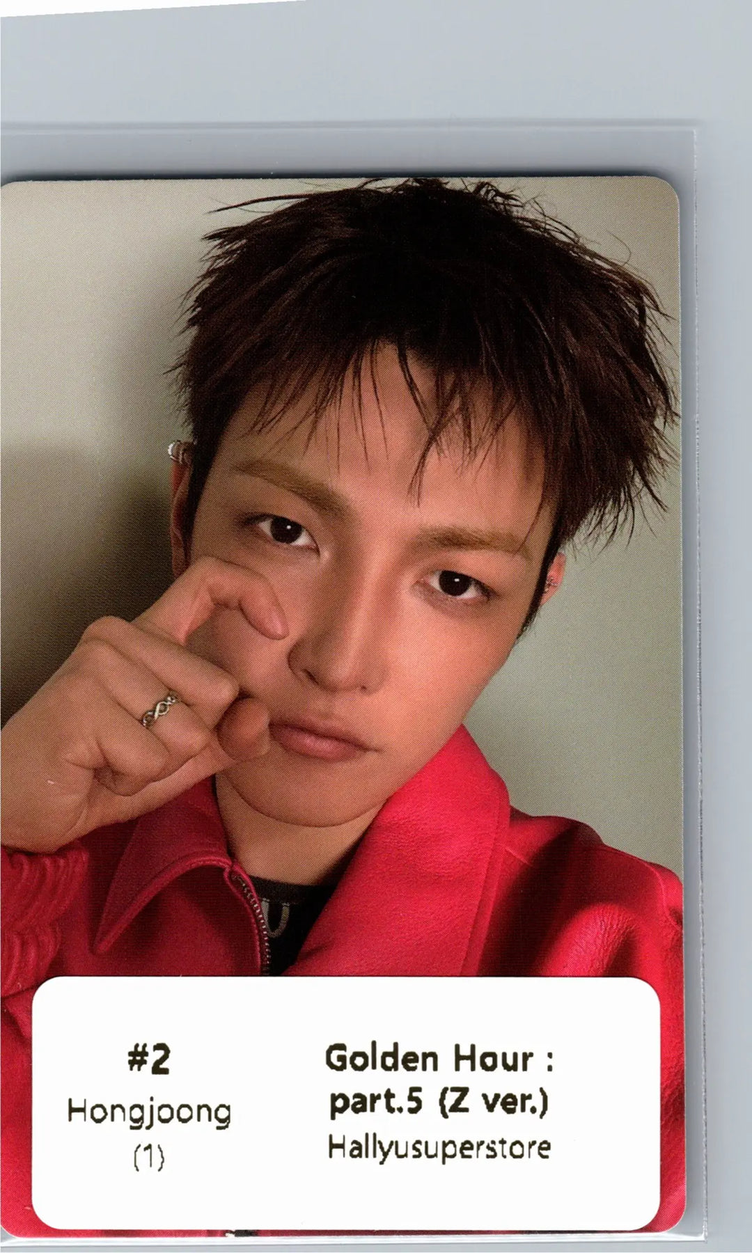 ATEEZ "GOLDEN HOUR : Part.5" - Official Photocard (Z ver.) [26.06.26]