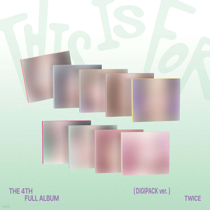 **[Pre-Order] TWICE - 4th ALBUM "THIS IS FOR CONFETTI" + Pre-Order Benefit [Digipack ver.]