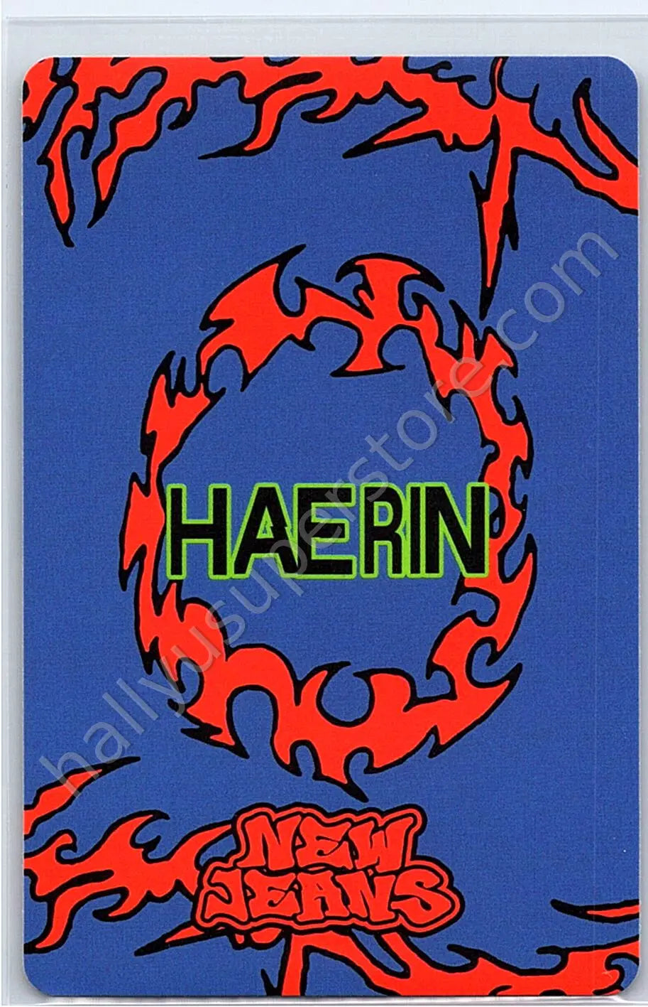 NewJeans - Haerin - How Sweet B version line friends photocard set pop-up store