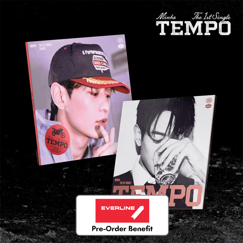 **[Pre-Order]  MINHO (of SHINee) - 1st Single Album "TEMPO " + LuckDraw Event (Random/SET)