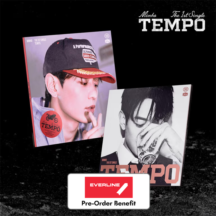**[Pre-Order]  MINHO (of SHINee) - 1st Single Album "TEMPO " + LuckDraw Event (Random/SET)