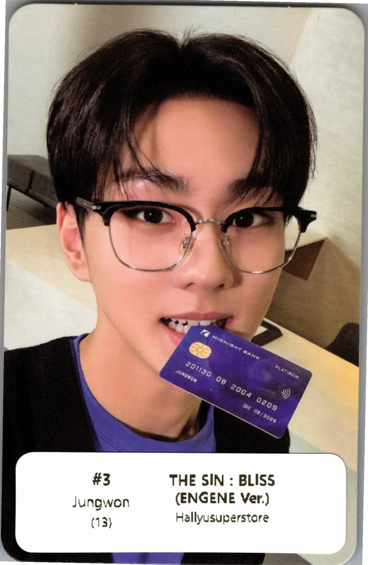 ENHYPEN "THE SIN : BLISS" - Official Photocard (ENGENE Ver.) [26.08.24]