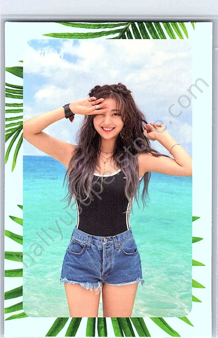 TWICE - Jihyo - Summer Nights album photocard message card