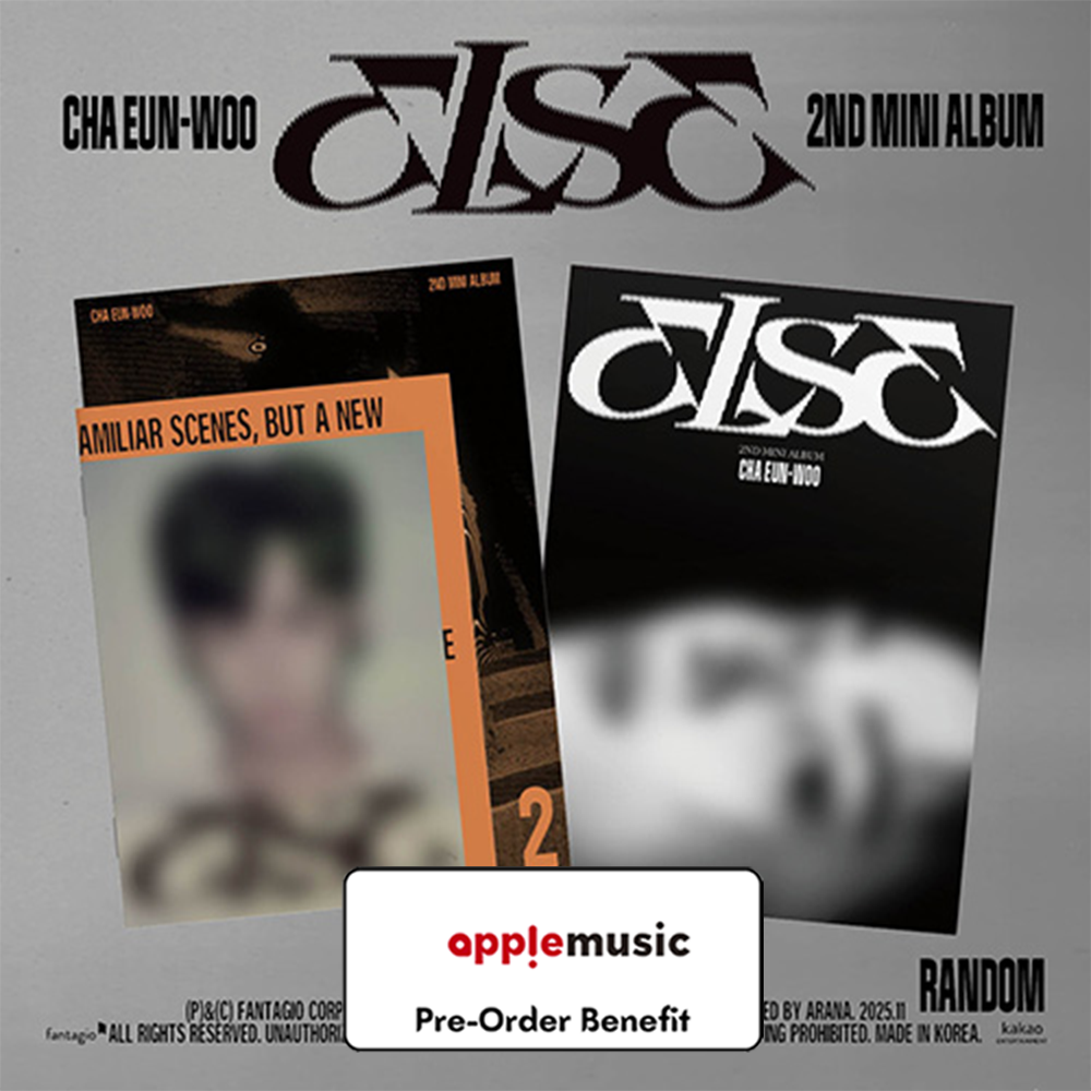 ** [Pre-Order] CHA EUN WOO (of ASTRO) - Mini 2nd "ELSE" (Choose ver.)(FORM 1 / FORM 2 VER.)