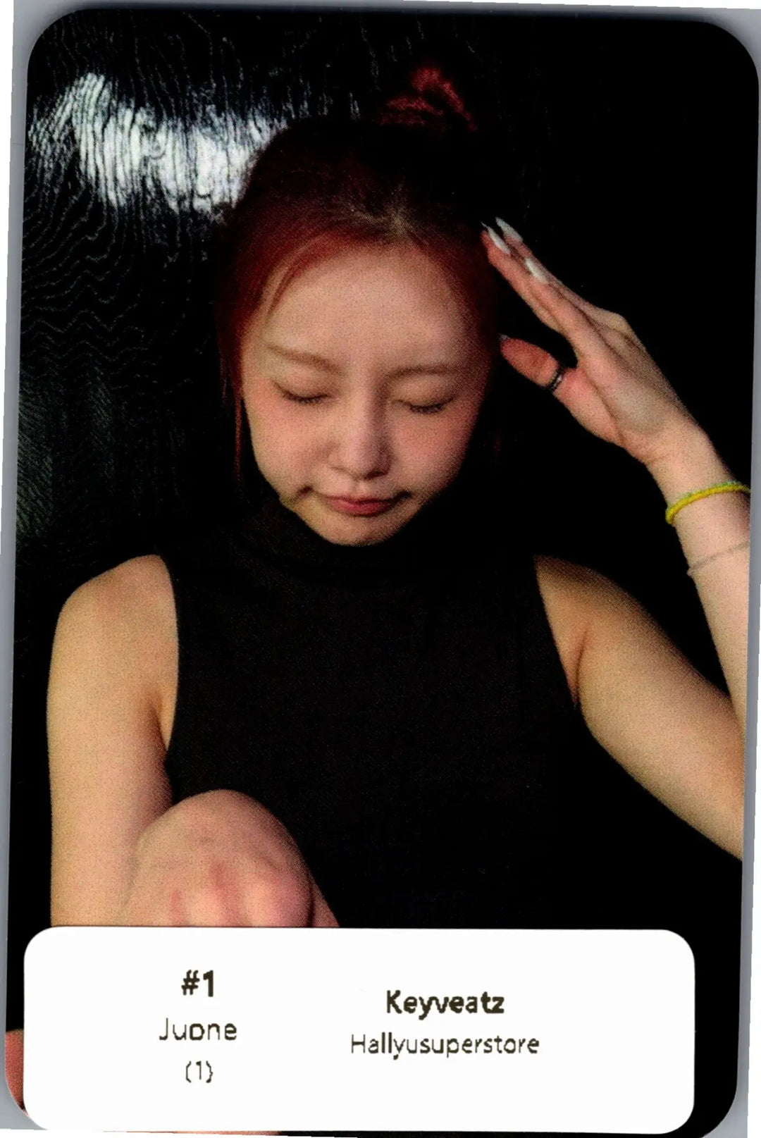 Keyveatz "OXY_GEN" - Naturally Music Fansign Event Photocard [26.08.24]