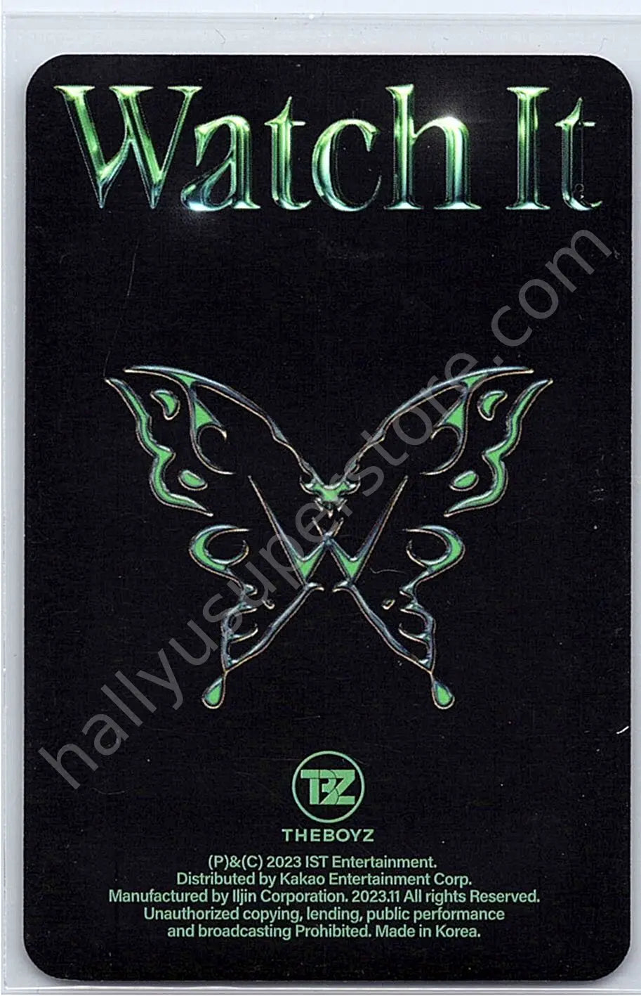 THE BOYZ - Eric - Phantasy Pt. 2: Sixth Sense album photocard warn version