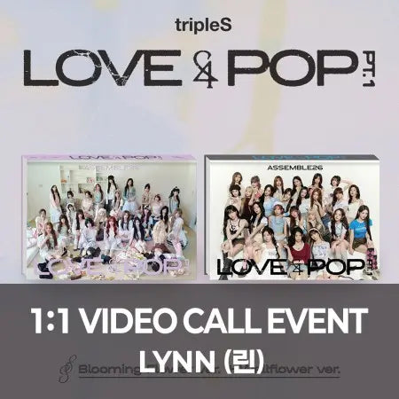 [Hallyu4U - Fansign] (9/6) AppleMusic - tripleS [LOVE&POP] (1:1 Video Call Event)