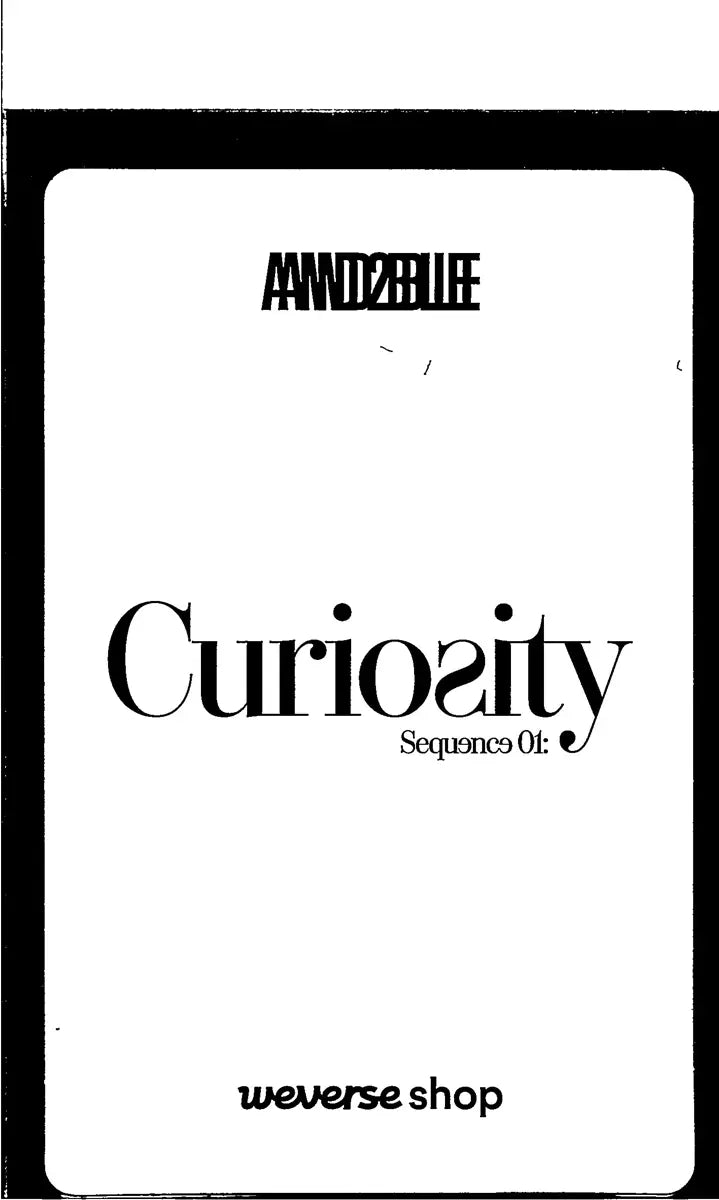 AND2BLE "Sequence 01: Curiosity" - Weverse Shop Showcase Event Photocard [26.06.11]