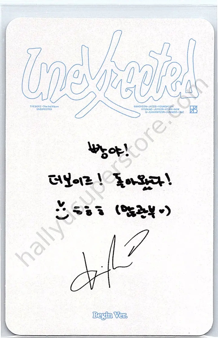 THE BOYZ - Kevin - Unexpected