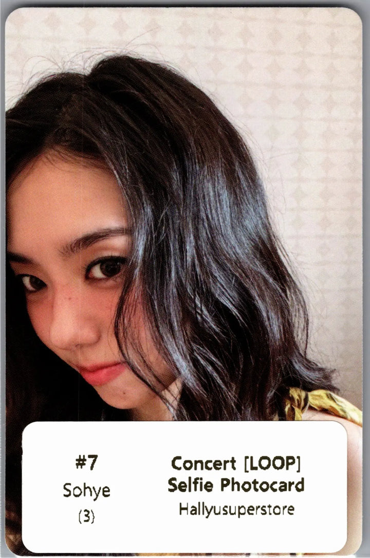 I.O.I - "2026 I.O.I Concert Tour: LOOP" Random Selfie Photocard [26.07.24]