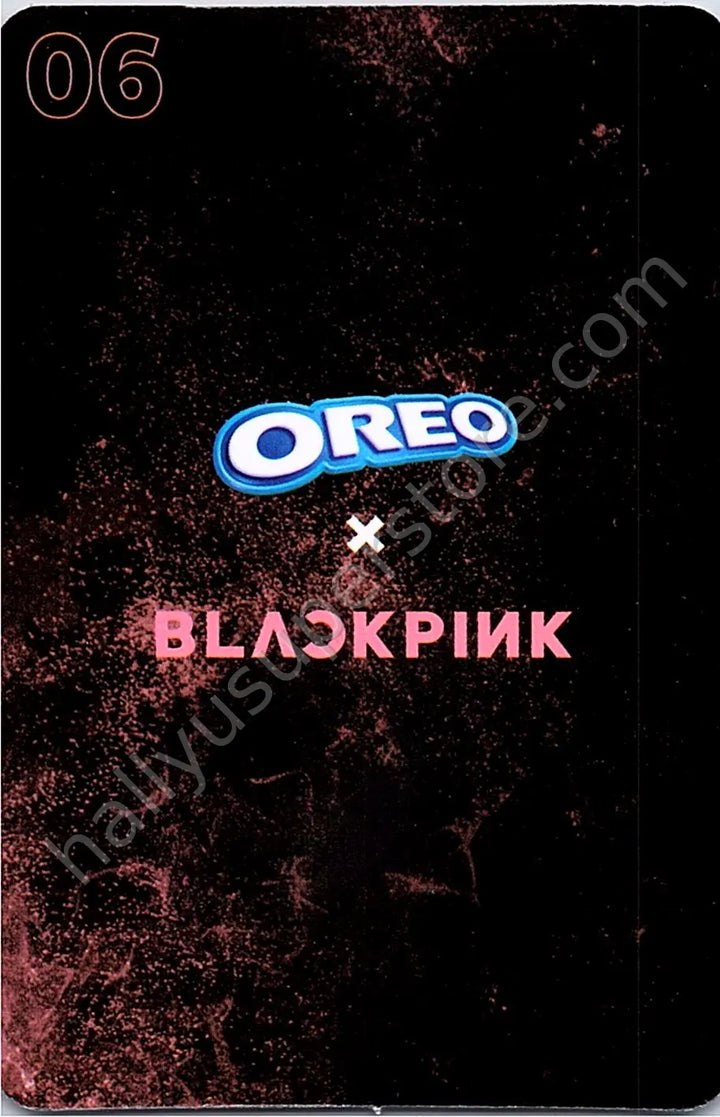 BLACKPINK - Jisoo - BLACKPINK - Jisoo - Blackpink x Oreo Other random photocard mini photocard