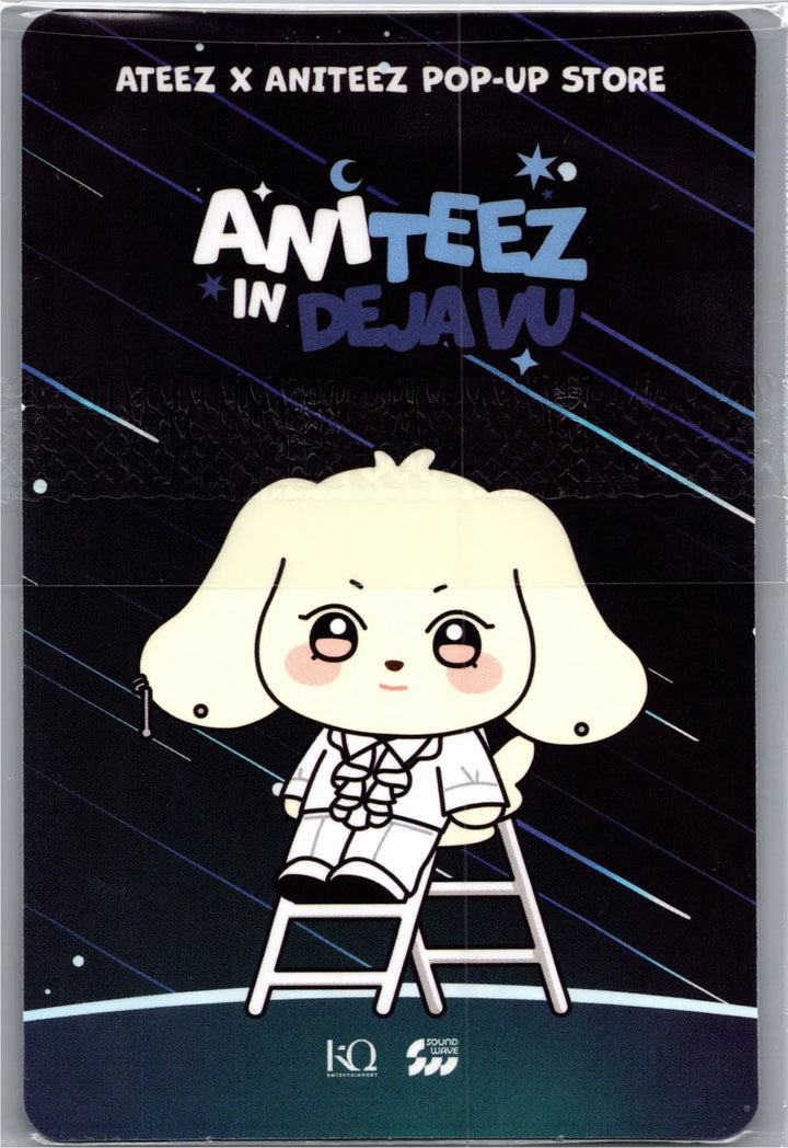 ATEEZ "ANITEEZ IN Deja Vu" - ATEEZ X ANITEEZ POP-Store Official MD Event Photocard (2) [26.08.21]