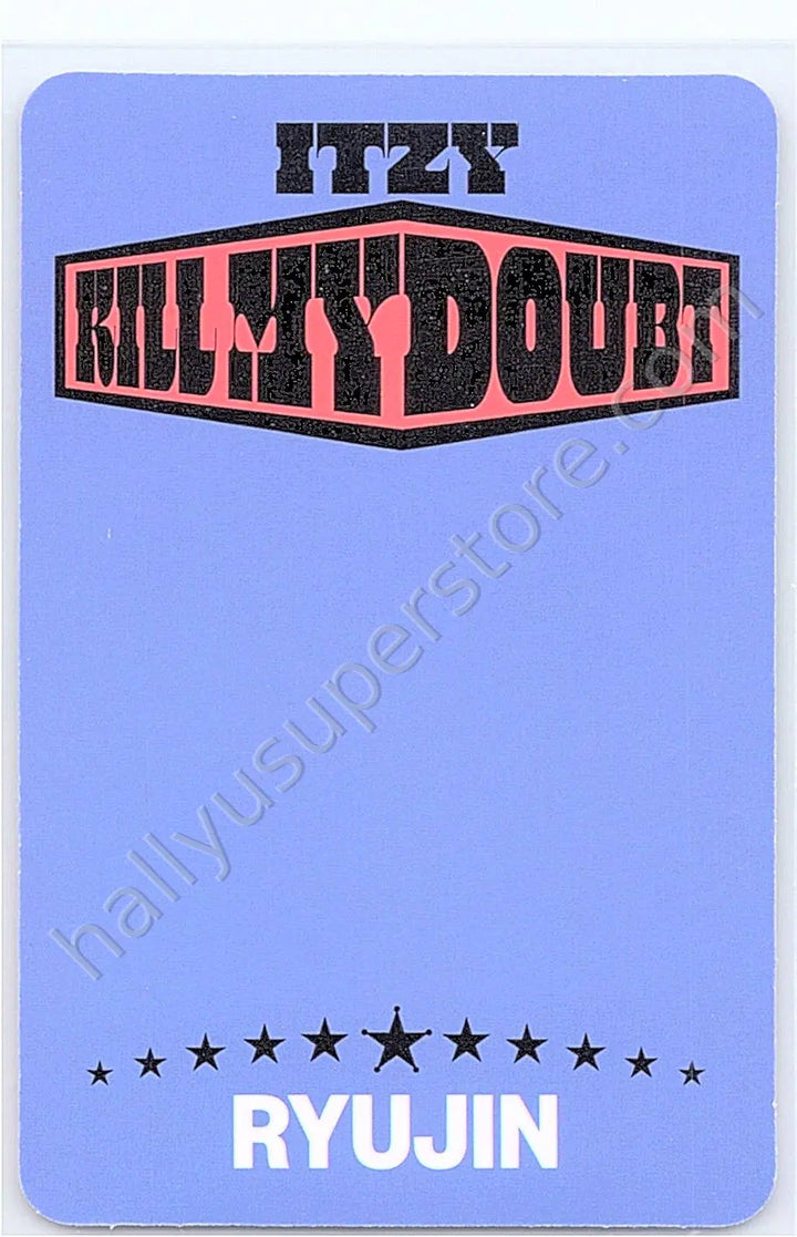 ITZY - Ryujin - ITZY - Ryujin - KILL MY DOUBT Album album photocard