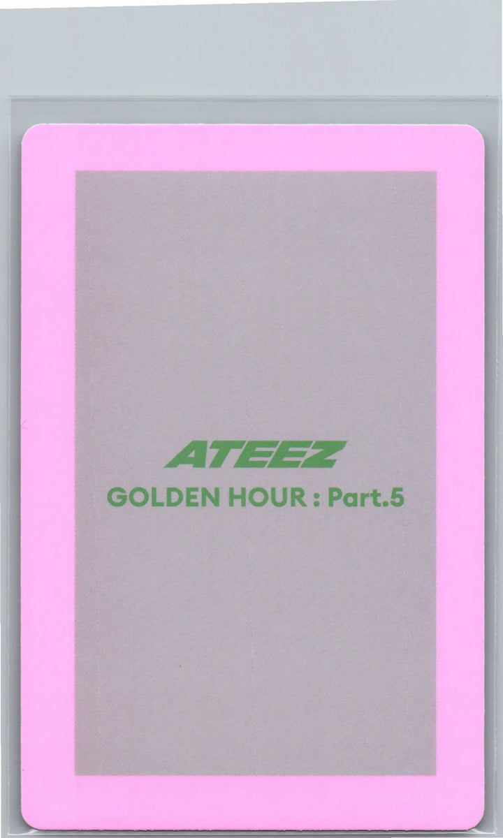 ATEEZ "GOLDEN HOUR : Part.5" - Official Photocard (A ver.) [26.06.26]