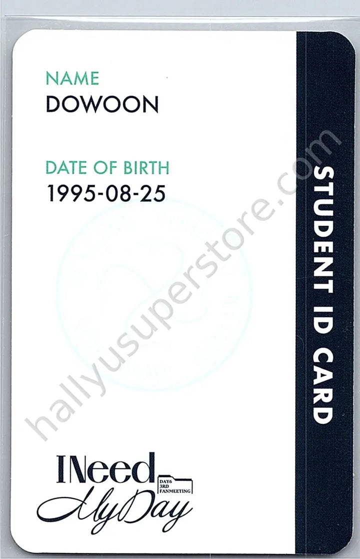 DAY6  - Dowoon - 3RD FANMEETING