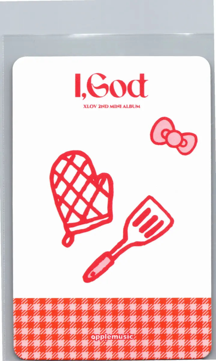 XLOV "I,God"- Apple Music Fansign Event Photocard [26.06.12]