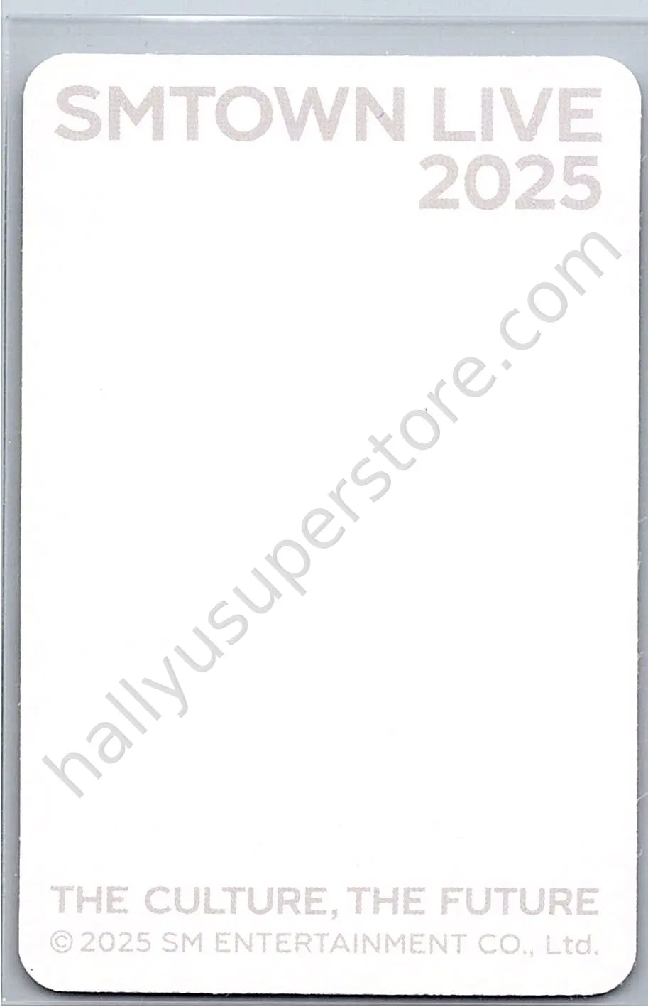 aespa - Ningning - SMTOWN Live 2025 fortune card merch photocard