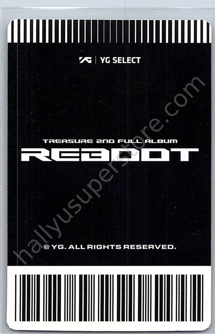 TREASURE - Jihoon - REBOOK PHOTOBOOKVER. YG SELECT